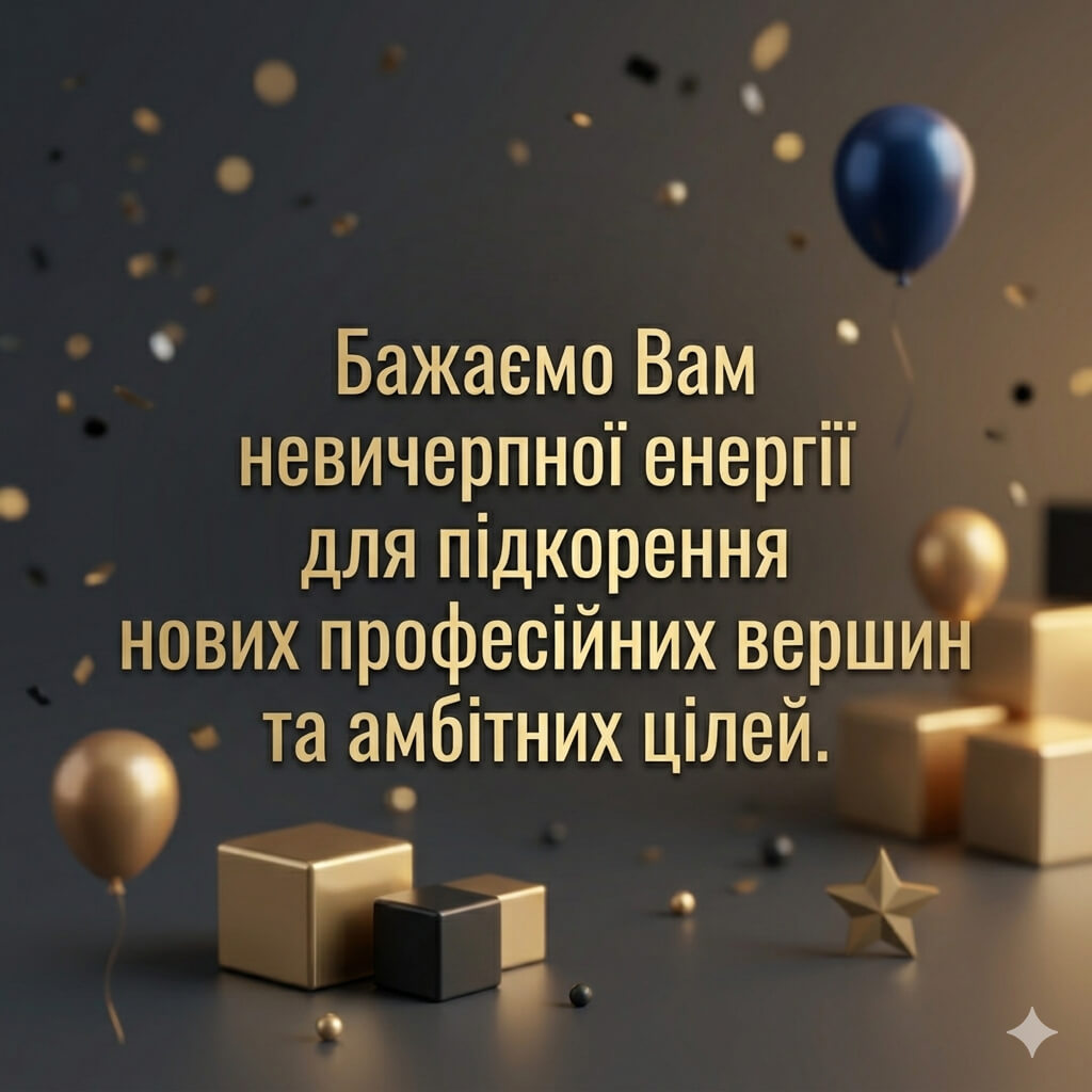 короткі привітання з днем народження начальнику - Листівка 5