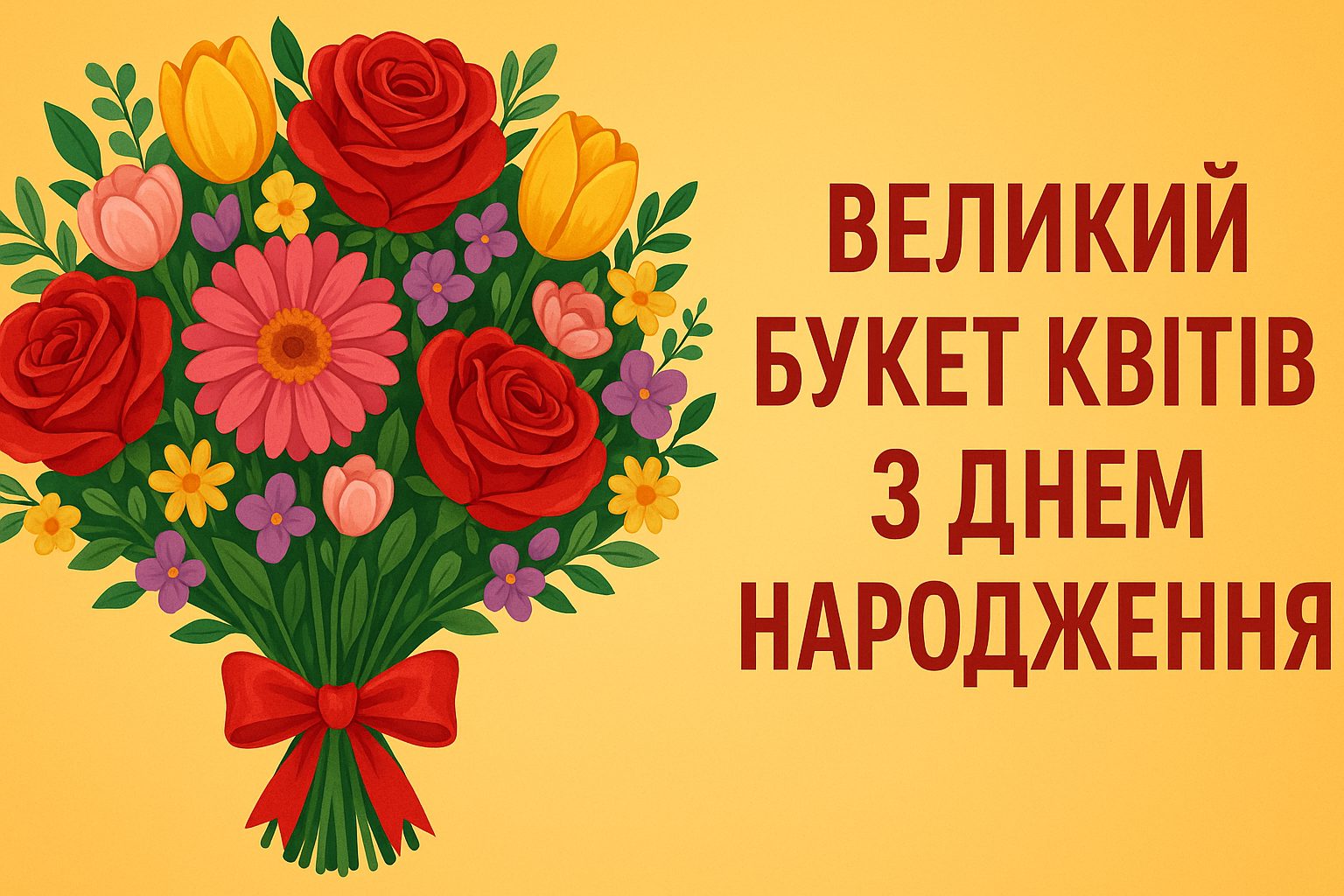 квіти привітання картинки - листівка 8
