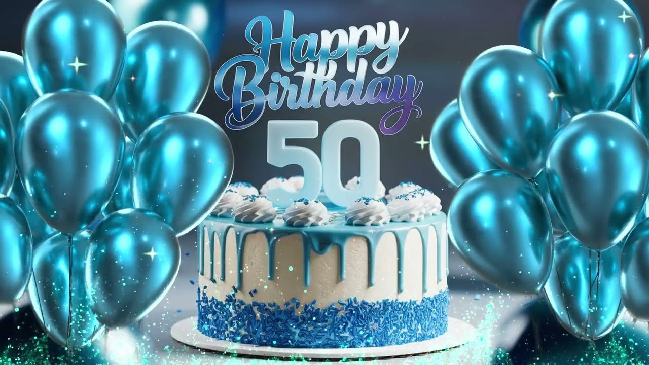 з днем народження 50 років - Листівка 13