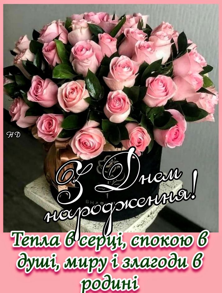 з днем народження фото картинки - листівка 6