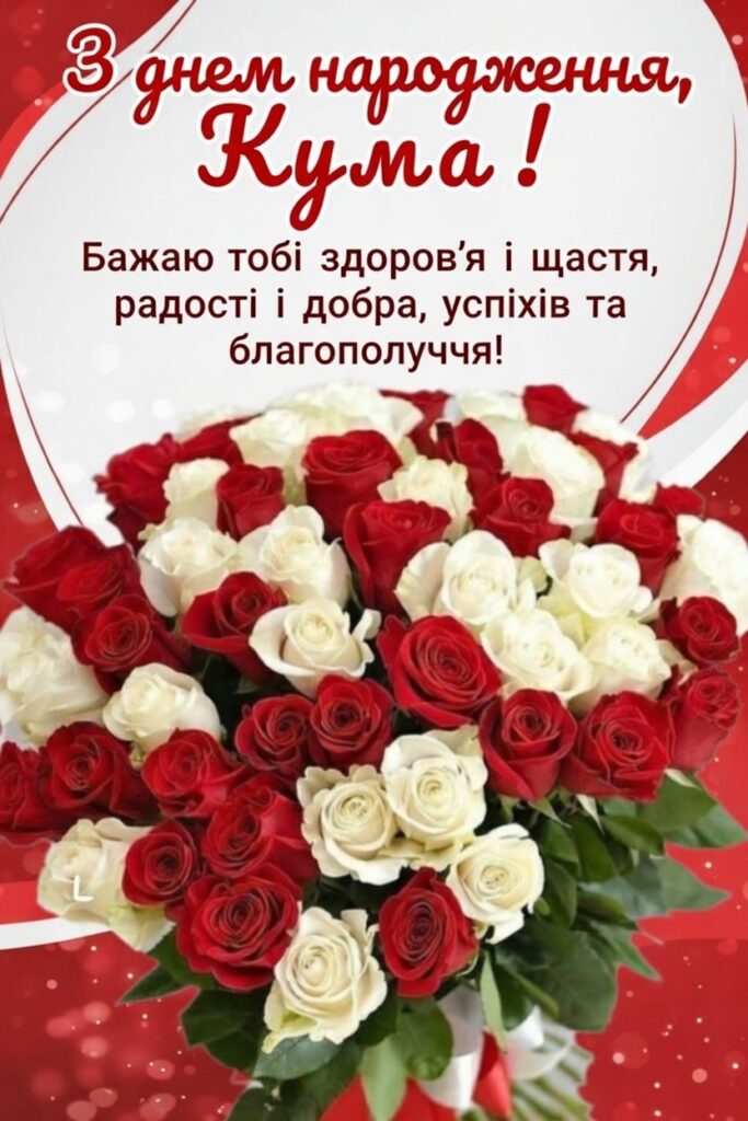 з днем народження кум - Листівка 3