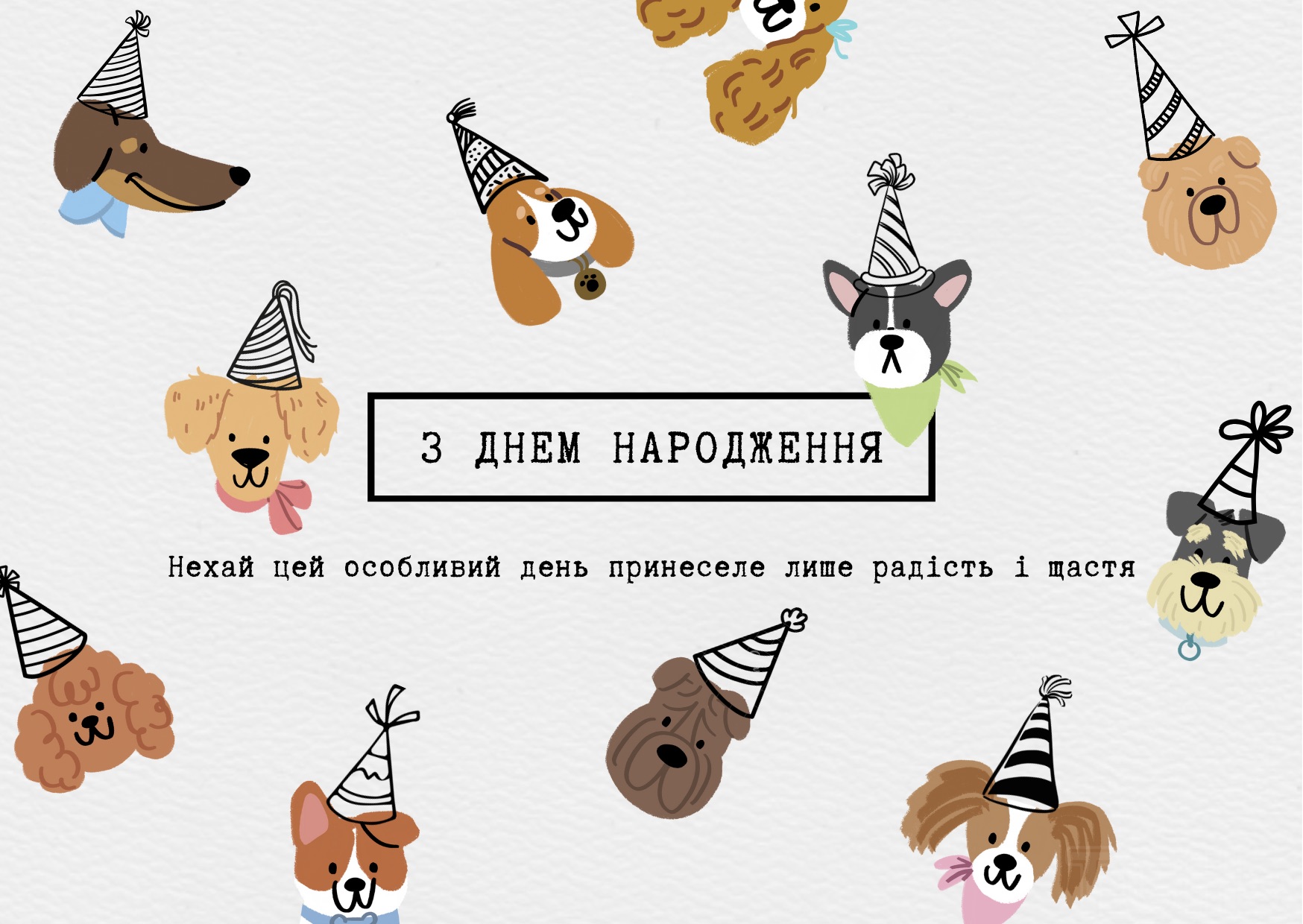 з днем народження прикольні картинки - листівка 15