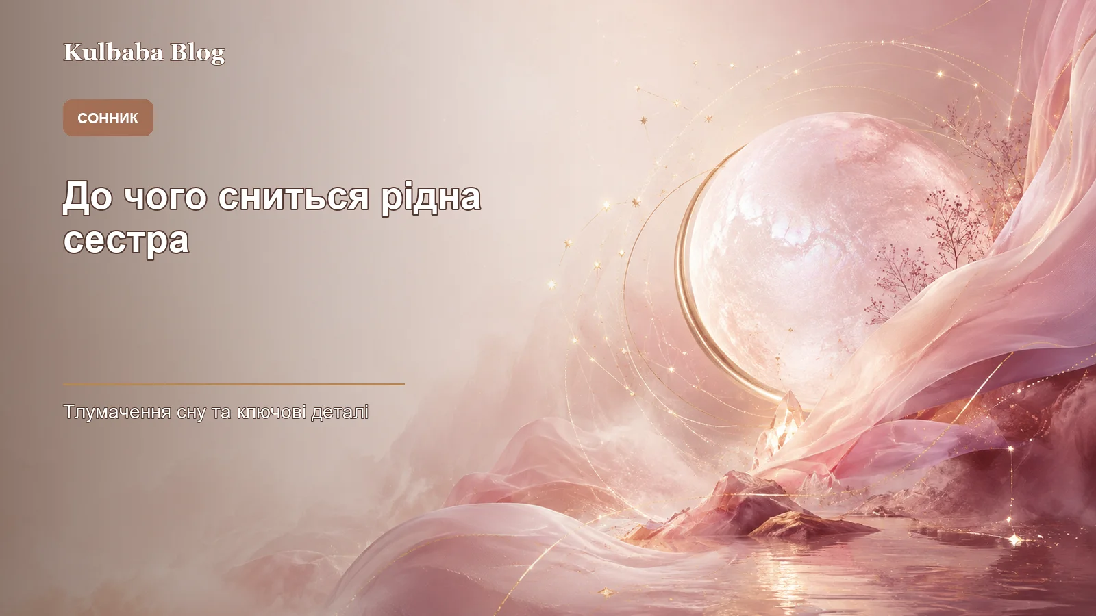 до чого сниться рідна сестра - зображення 1